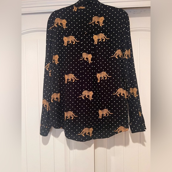 Anthropologie Exotic Print Blouse - Picture 4 of 4